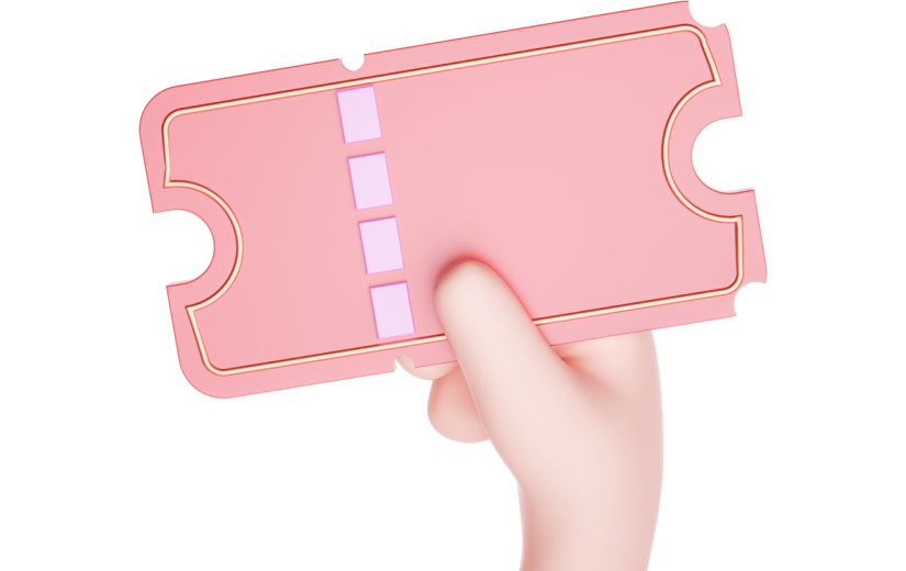 元素 C4D3D立体手握优惠券