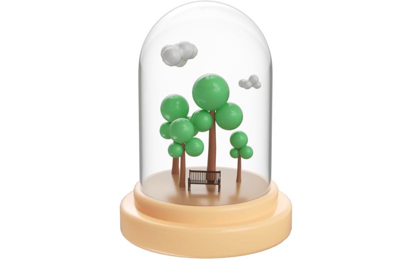 元素3D小清新玻璃球