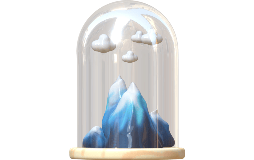 3D立体水晶球