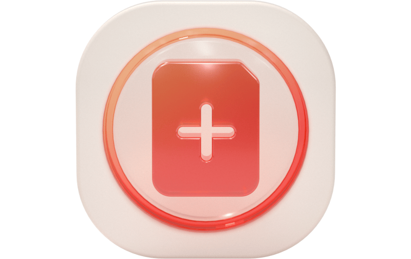 3d创意质感电商添加图标