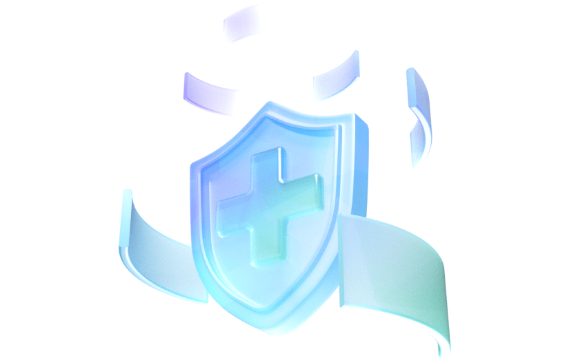 元素卡通3D盾牌