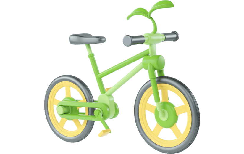 创意立体环保与生态3D图标元素