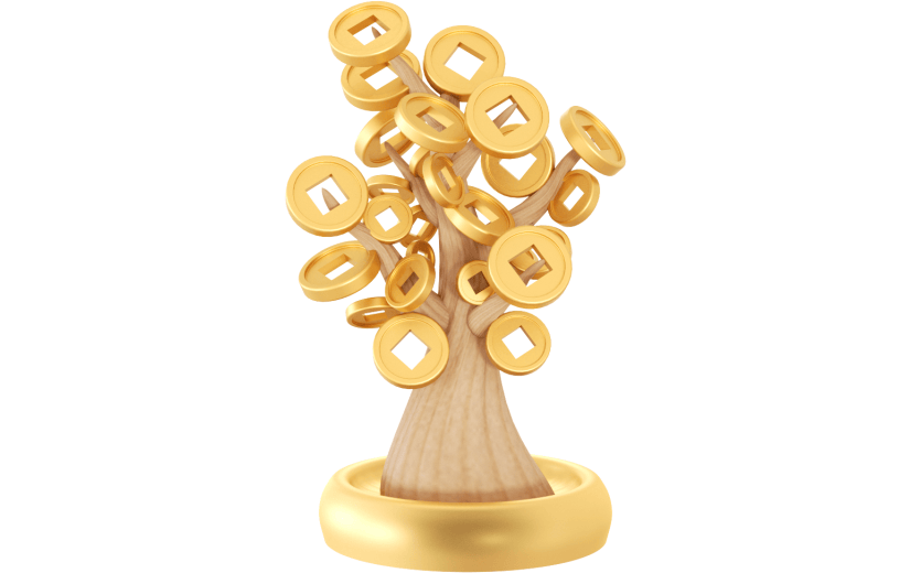元素3D 金钱树