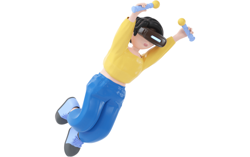 创意3d立体创意人物元素