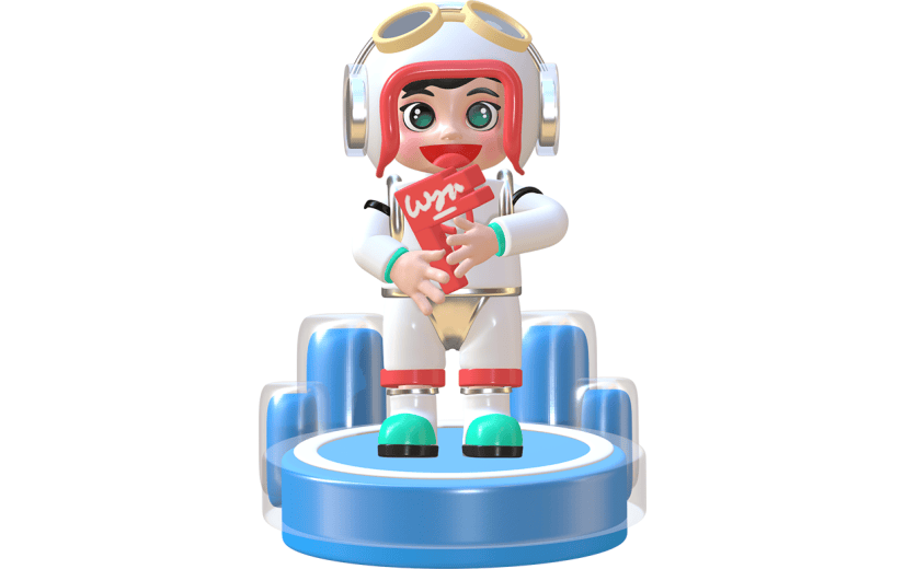 3D立体可爱卡通人物
