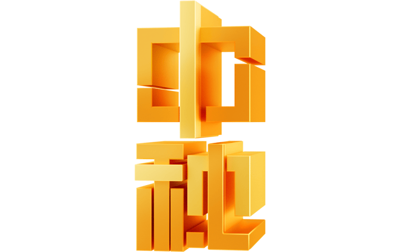 元素C4D立体金色创意中秋艺术字