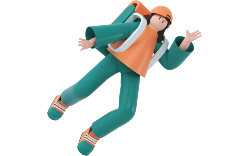 创意3d立体创意卡通人物元素