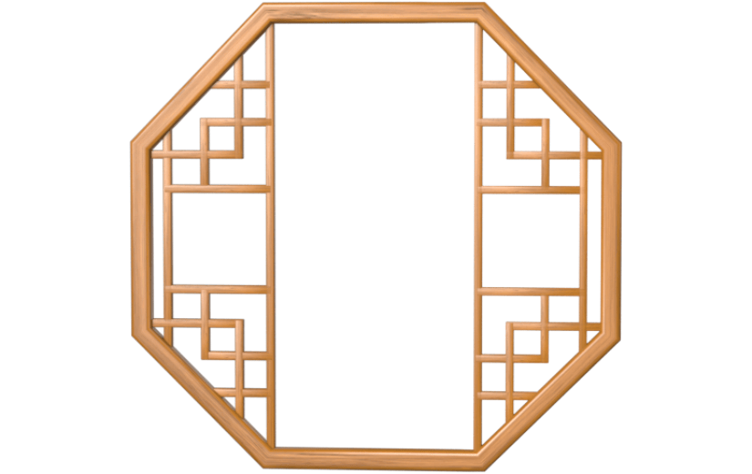 元素3D国朝中式窗户