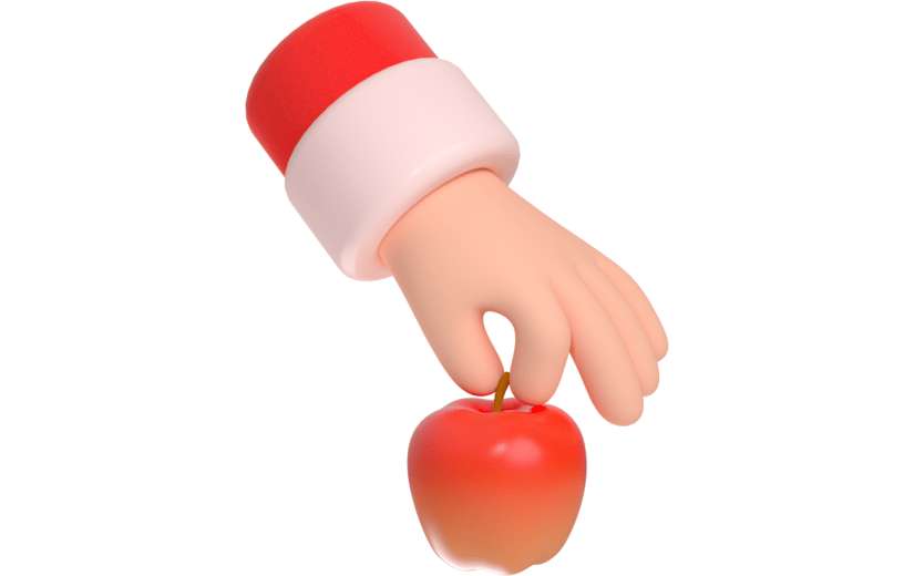 元素卡通3D感恩节元素