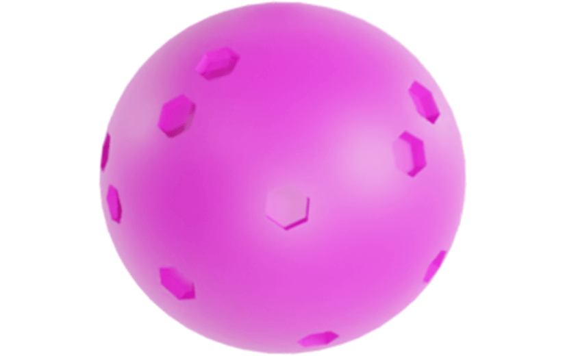 C4D创意宇宙太空3D元素玫红色星球3D渲染