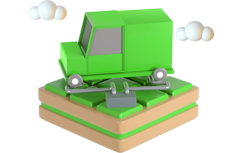 绿色清新能源环保3D元素