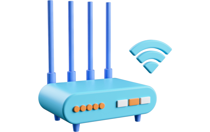 3D元素设备wifi路由器