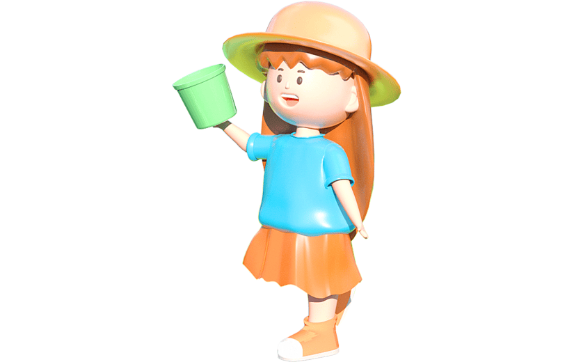 清新简约风寒露节气3D元素