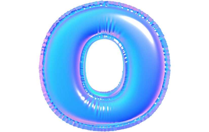 元素卡通3D质感字母