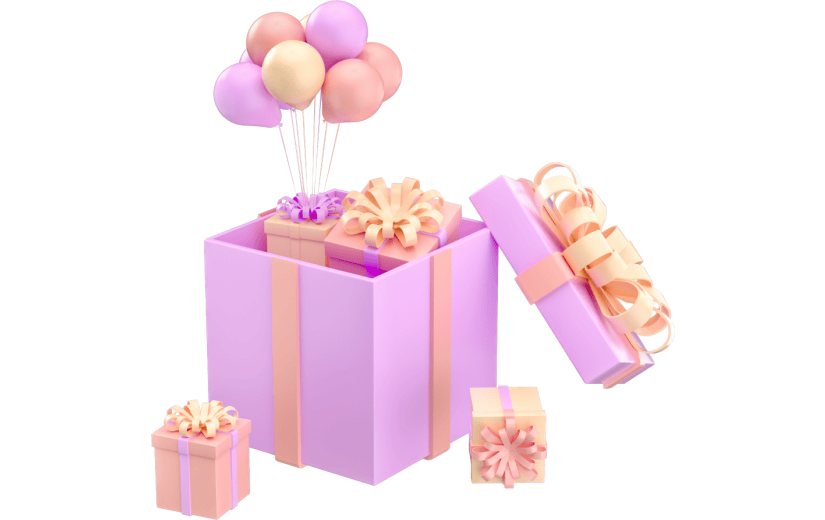 元素C4D3D立体礼物盒