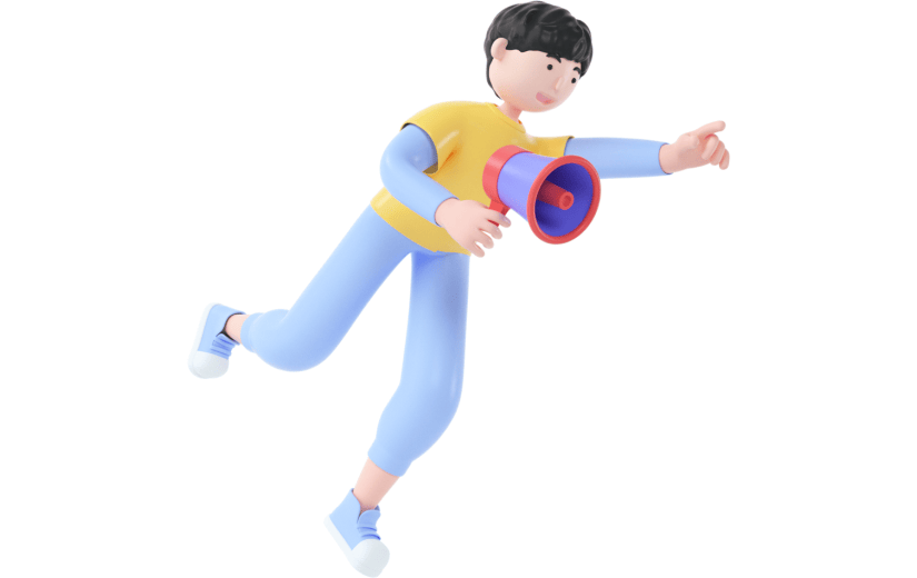 创意3d立体创意人物元素