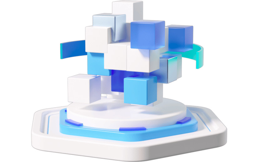 元素3D电商装饰物创意科技装置