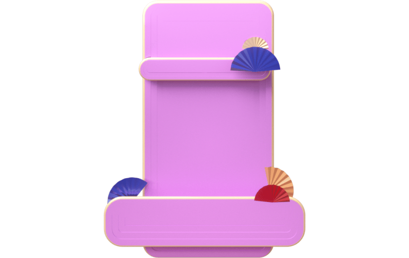 元素3D立体边框插画元素