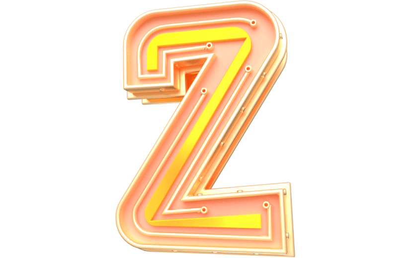 元素卡通3D炫彩数字倒计时