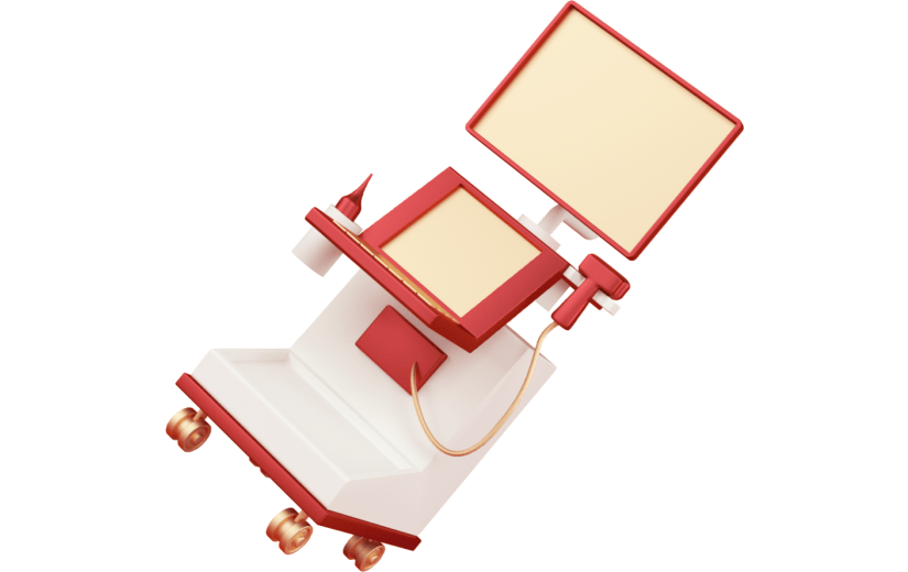 创意3d立体创意医疗器械元素