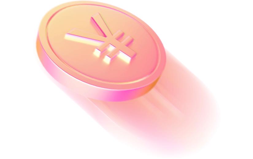 3D元素运动动感模糊金币