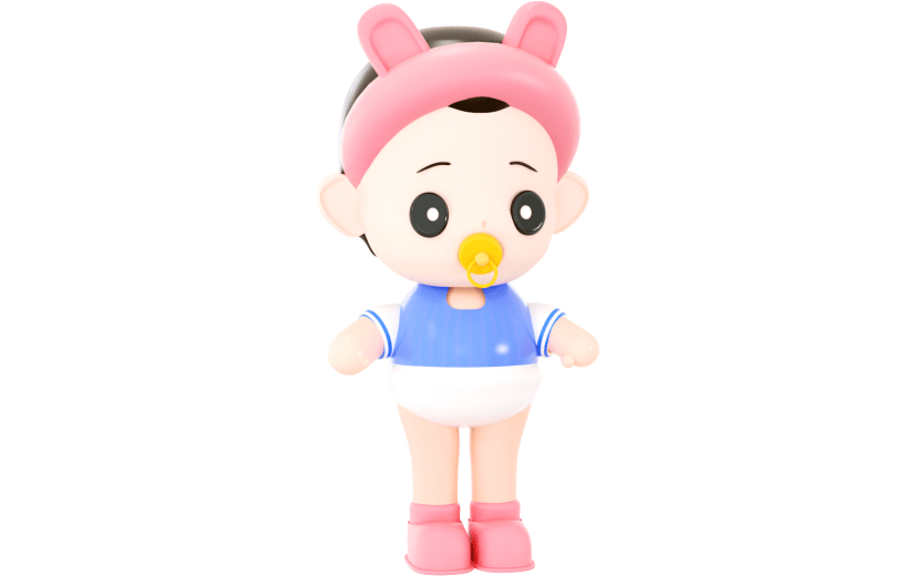 元素3D 婴儿