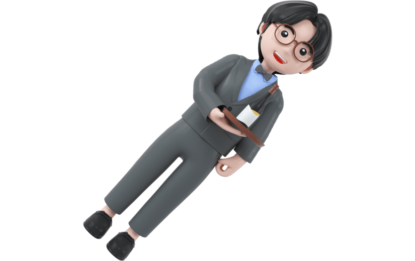创意3d立体创意卡通人物元素