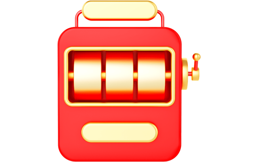 元素3D立体卡通抽奖机