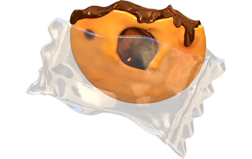 3D立体肚脐饼