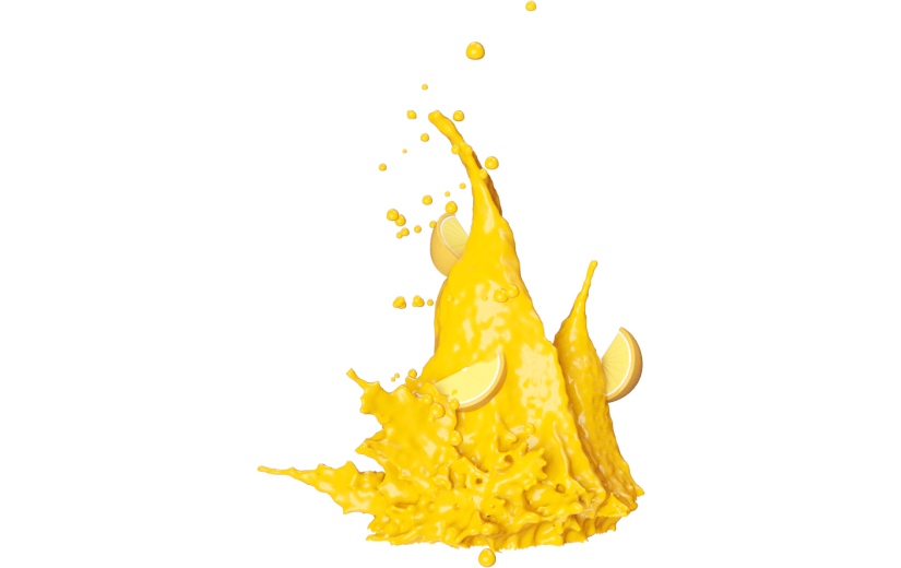 元素3D夏季饮料橙汁