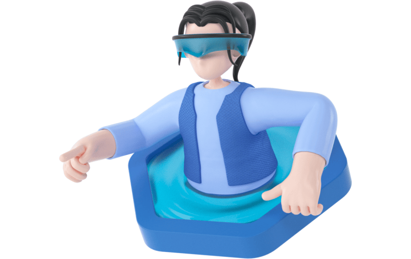 创意3d立体创意人物元素
