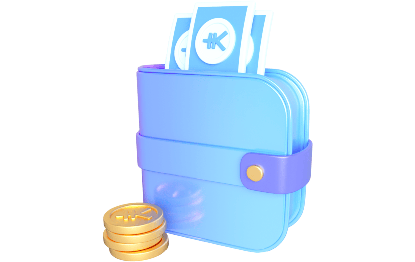 元素卡通3D钱包