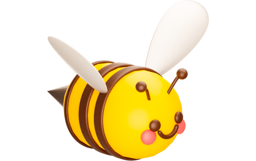 元素3D卡通蜜蜂