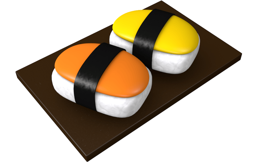元素3D寿司