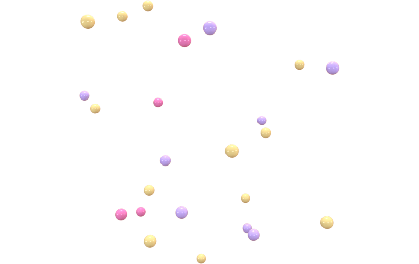 c4d创意卡通球球3d元素
