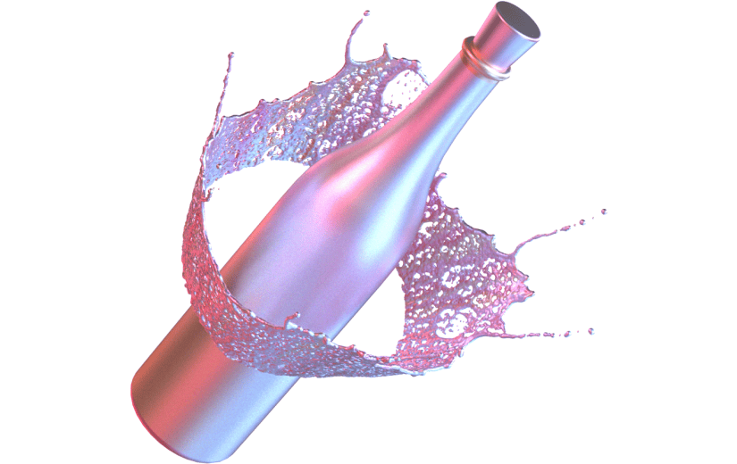 创意3d立体酸性炫酷元素