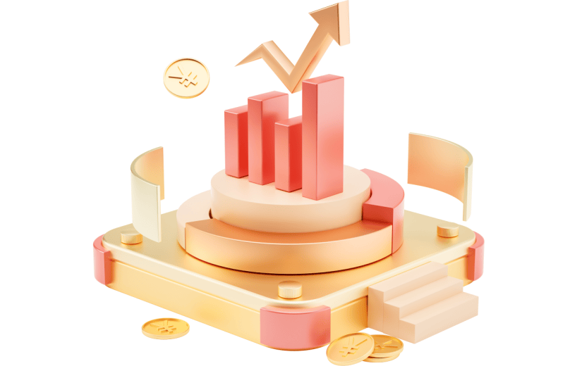 元素 C4D3D立体金融元素