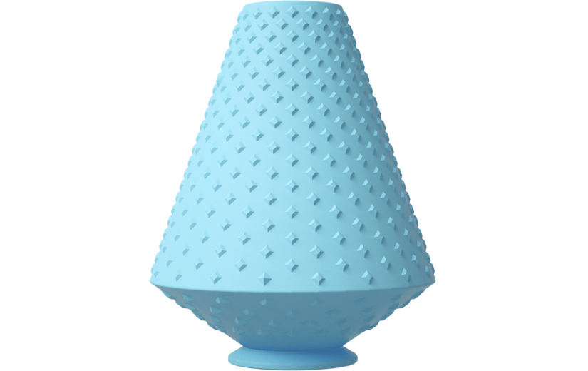 元素C4D立体蓝色简约花瓶