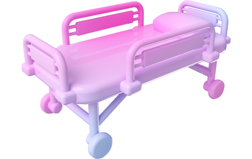 元素卡通3D医疗用品