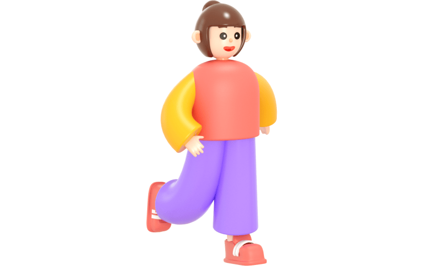元素3D 人物夸张造型