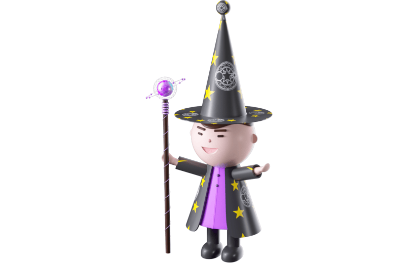 元素万圣节IP魔法师