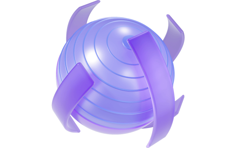 3D元素金融升值玻璃星球