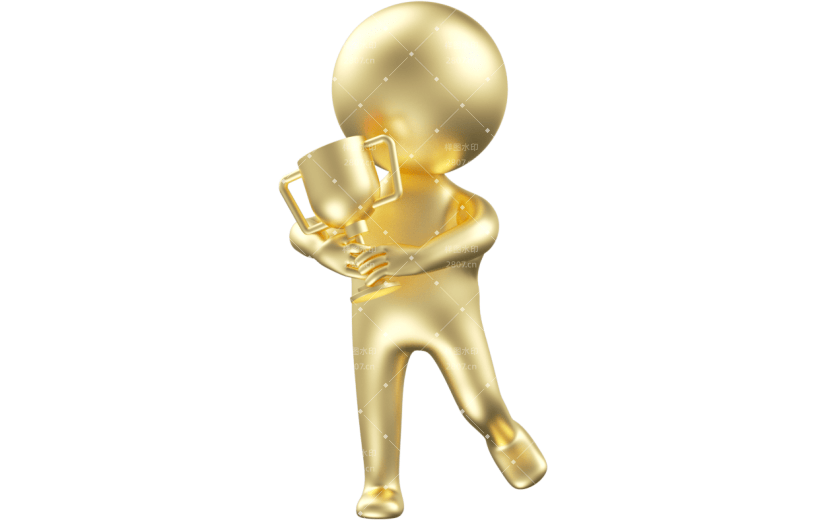 元素3D获奖小金人