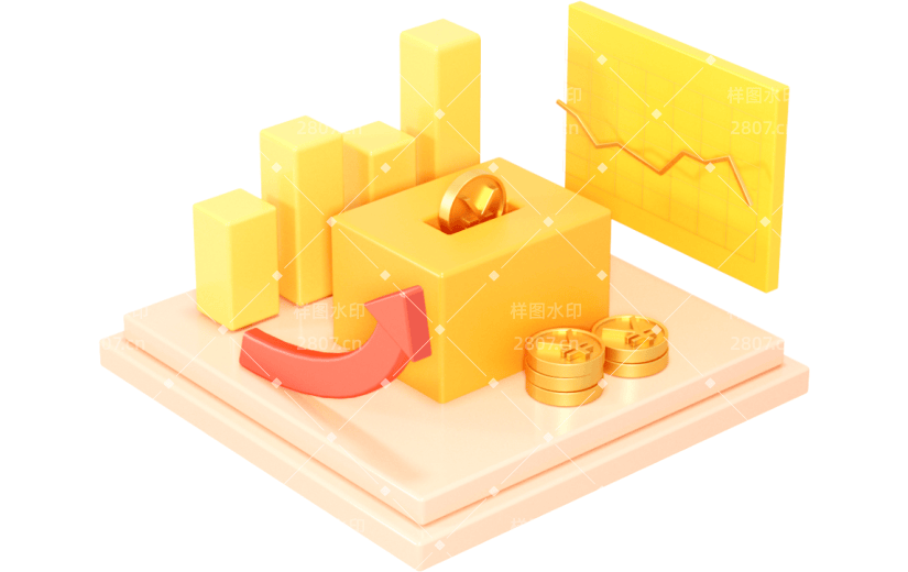 元素3D 金融 表单 数据