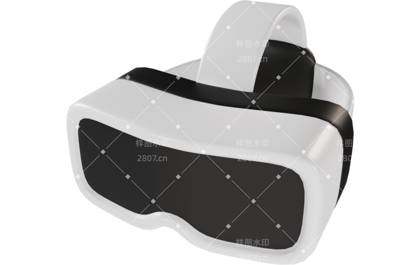 C4D智能设备VR眼镜手提式3D渲染