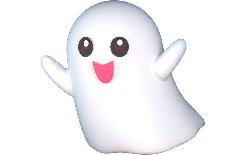 3d创意万圣节可爱鬼