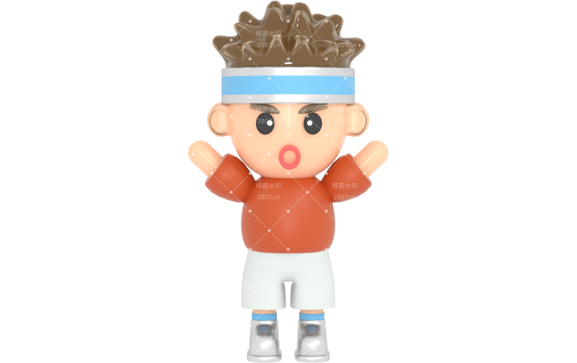 元素3D卡通可爱 搞笑人物