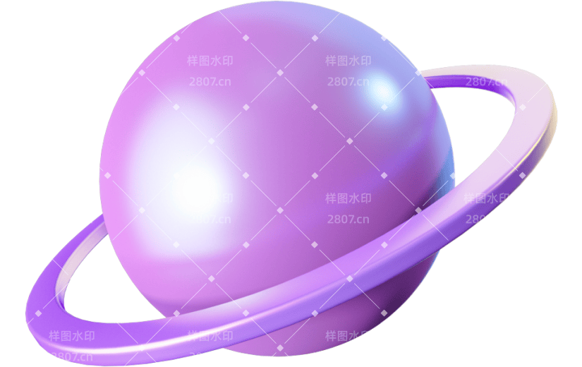 元素卡通镭射地球