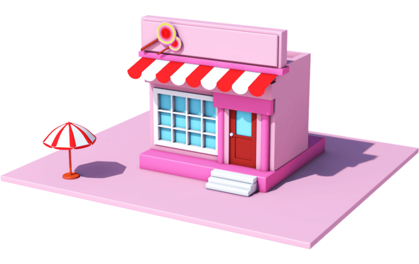 元素3D糖果屋