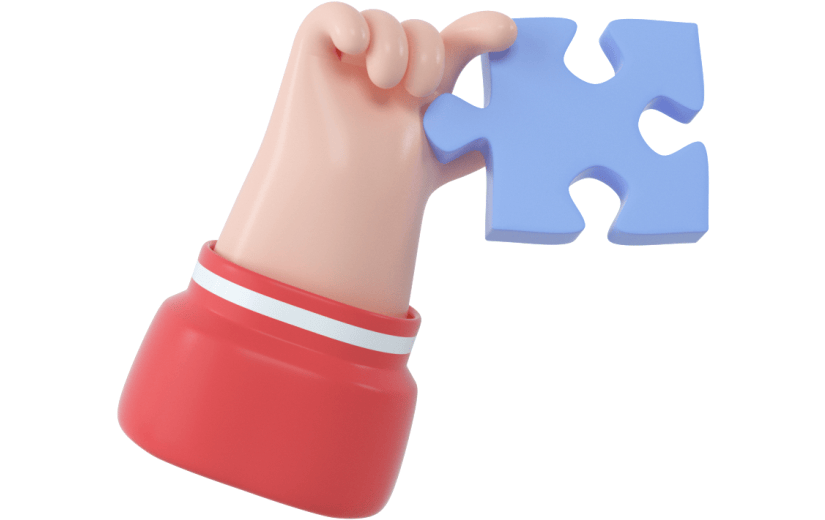 创意3d立体创意手势元素